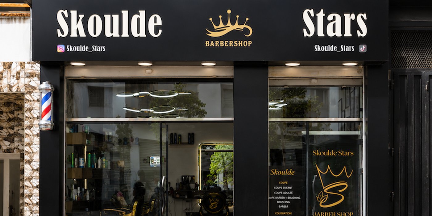 SKOULDE stars — barbershop à Arrahma, Casablanca